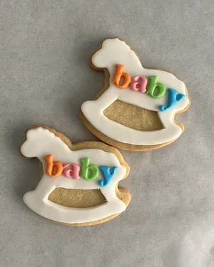 Galletas decoradas de caballito