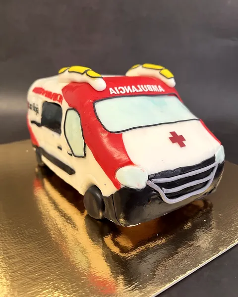 Tarta de ambulancia