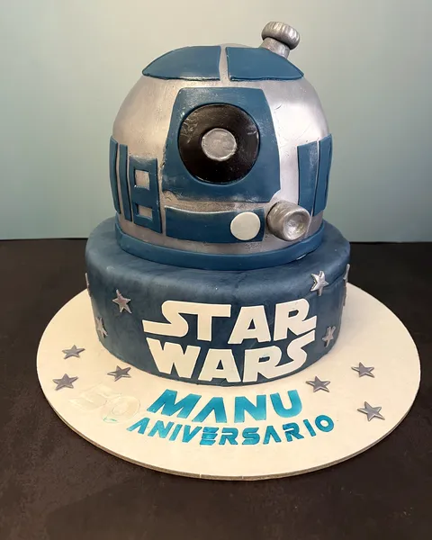 Tarta R2-D2 de Star Wars