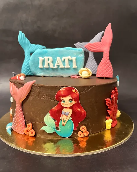 Tarta de La Sirenita