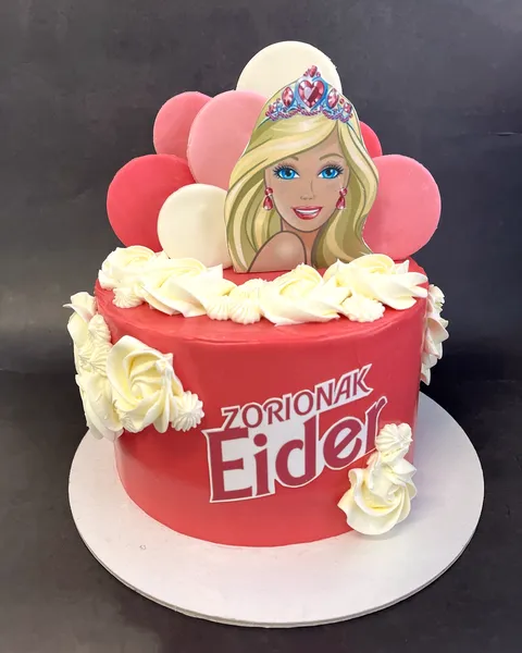 Tarta de Barbie