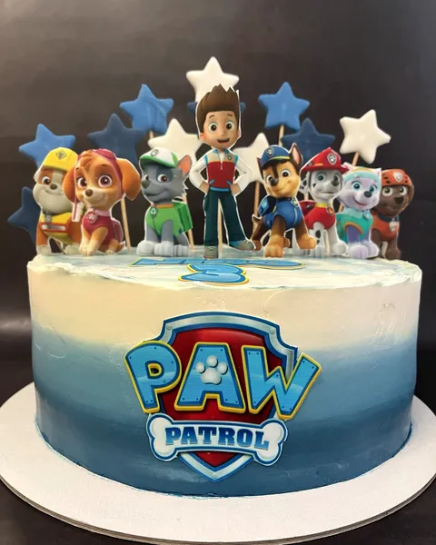 Tarta de la Patrulla Canina