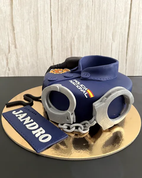 Tarta de Policía Nacional