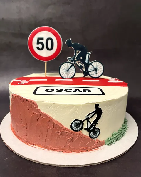 Tarta de ciclismo