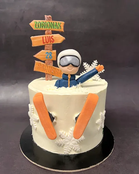Tarta de esquí