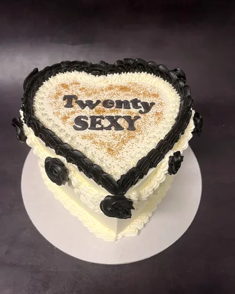 Tarta de corazón «Twenty sexy»