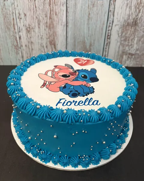 Tarta de Stitch y Angel