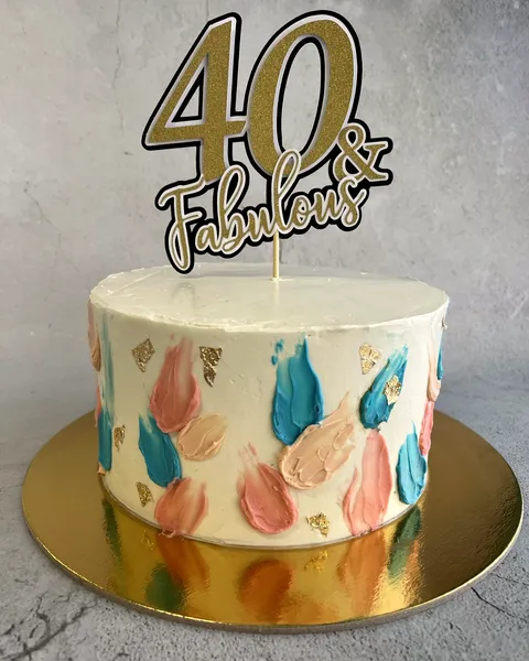 Tarta «40 Fabulous»