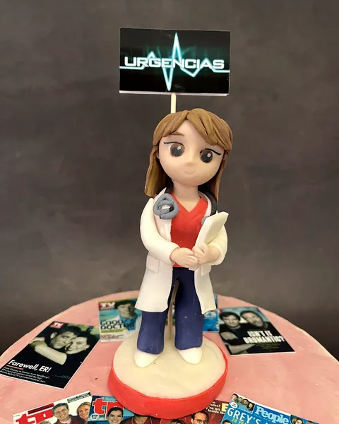 Sanitaria de urgencias de fondant