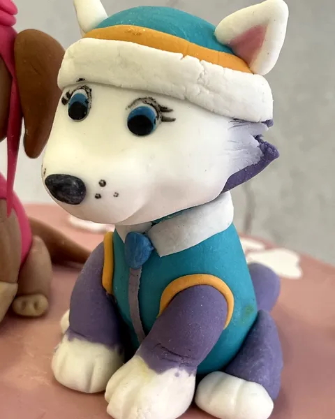 Everest de la Patrulla Canina de fondant