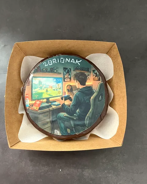 Bento cake de gamer