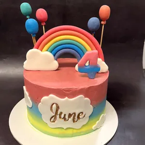 Tarta arcoíris